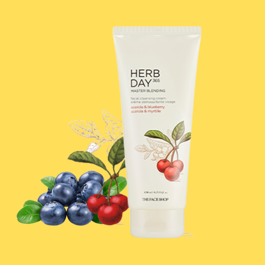 Kem tẩy trang Herb Day 365 Master Blending Facial Cleansing Creaam
